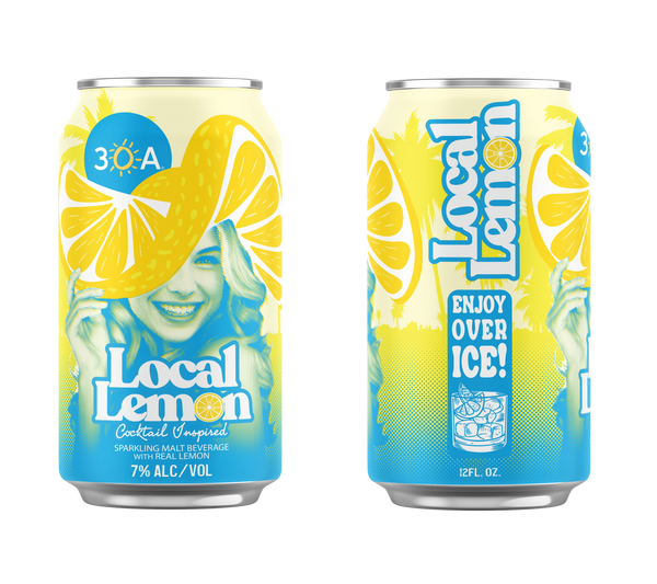 Local Lemon Cocktail Artisan Seltzer - 6 Pack